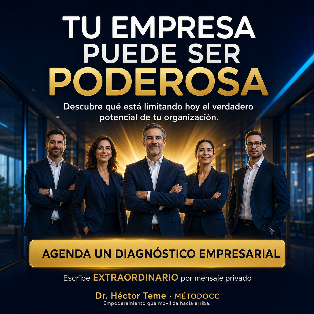 Equipo directivo hispano: tu organización puede ser poderosa
